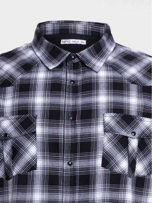 Chemise à carreaux grande taille homme Chemise à carreaux grande taille homme