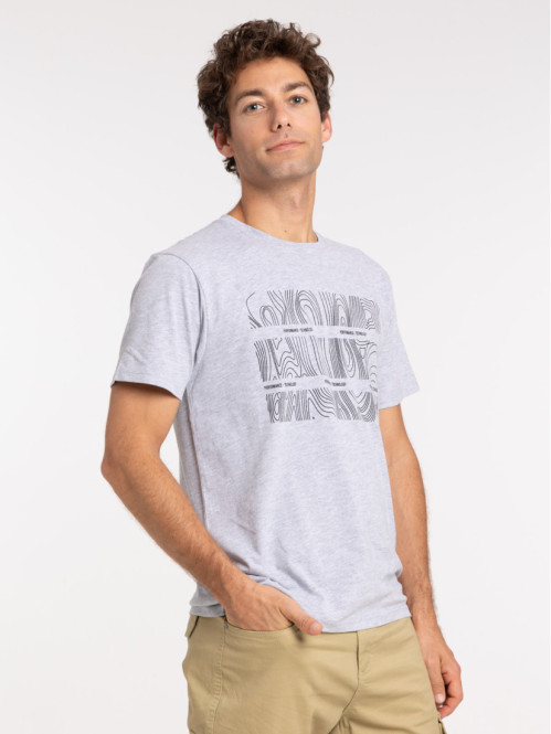 Levi's® T-shirt imprimé - rope batwing vw egre/denim blanc