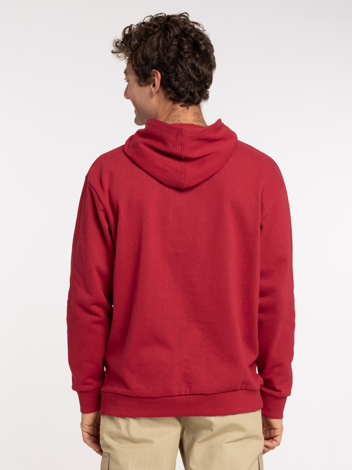 Sweat à capuche carmin homme Sweat à capuche carmin homme