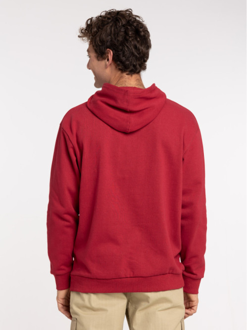 Sweat à capuche carmin homme Sweat à capuche carmin homme