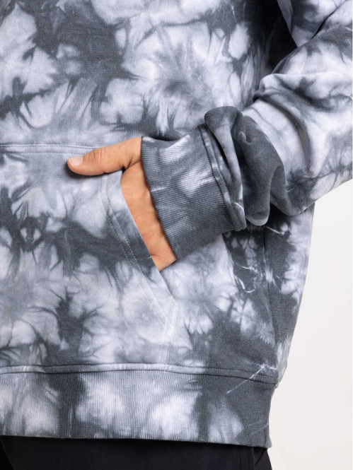 Sweat a capuche tie and dye homme