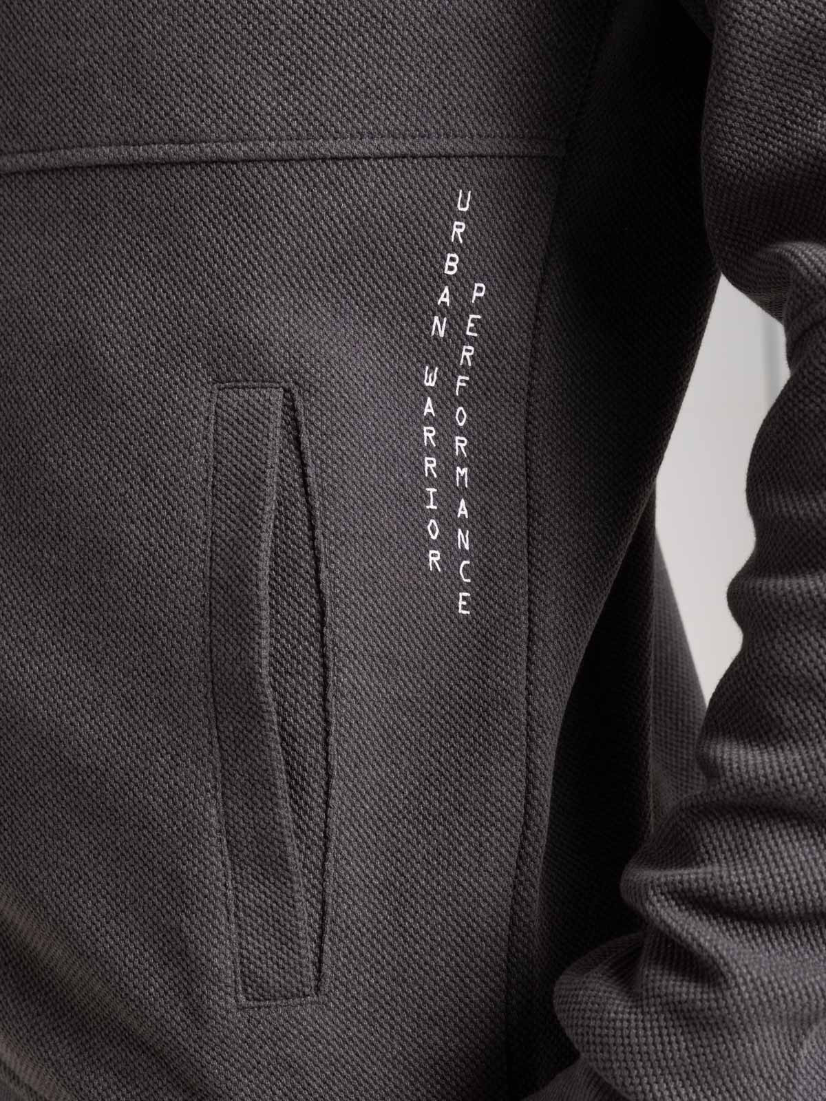 Sweat à capuche gris anthracite homme