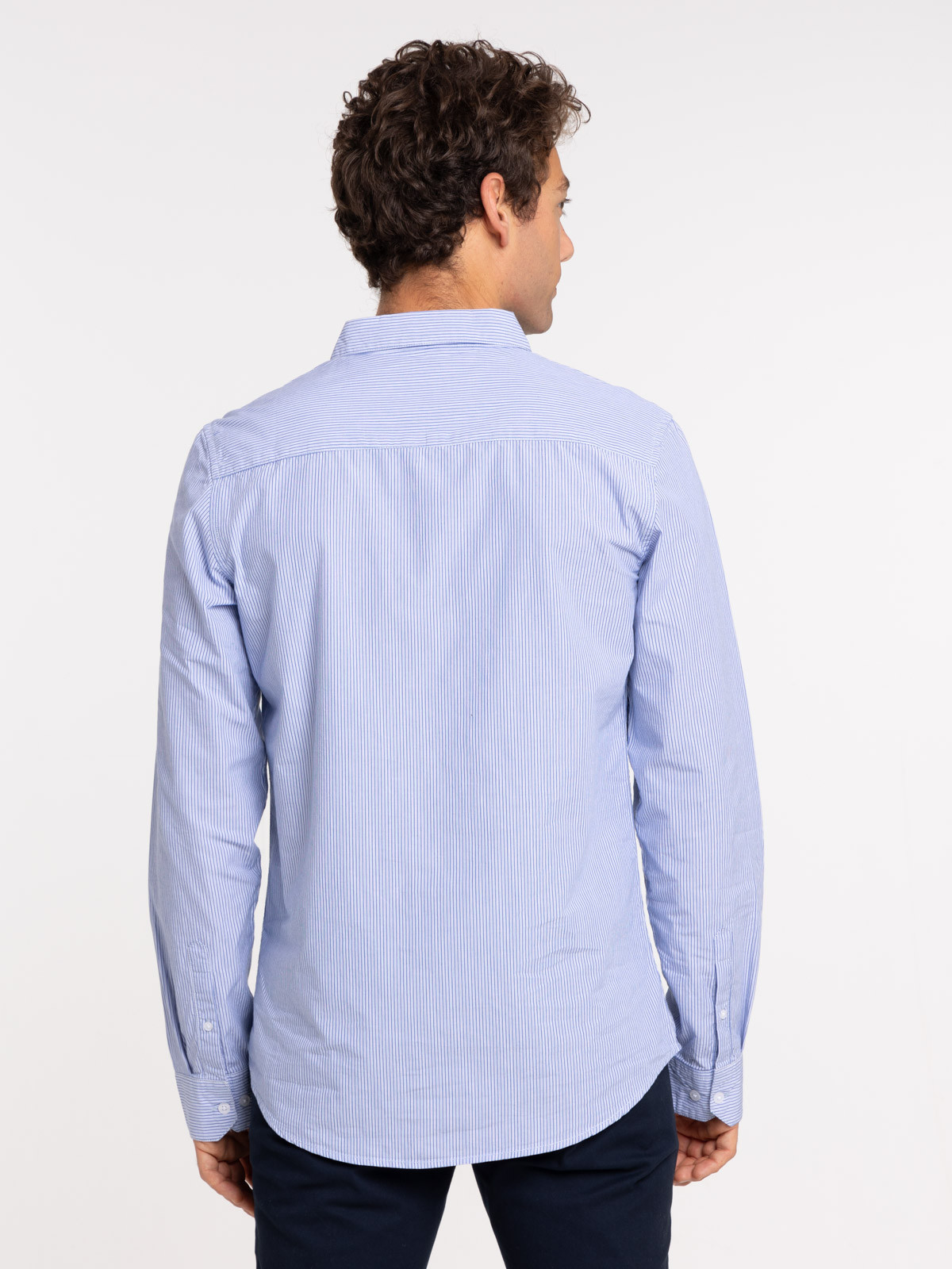 Chemise marine navy homme