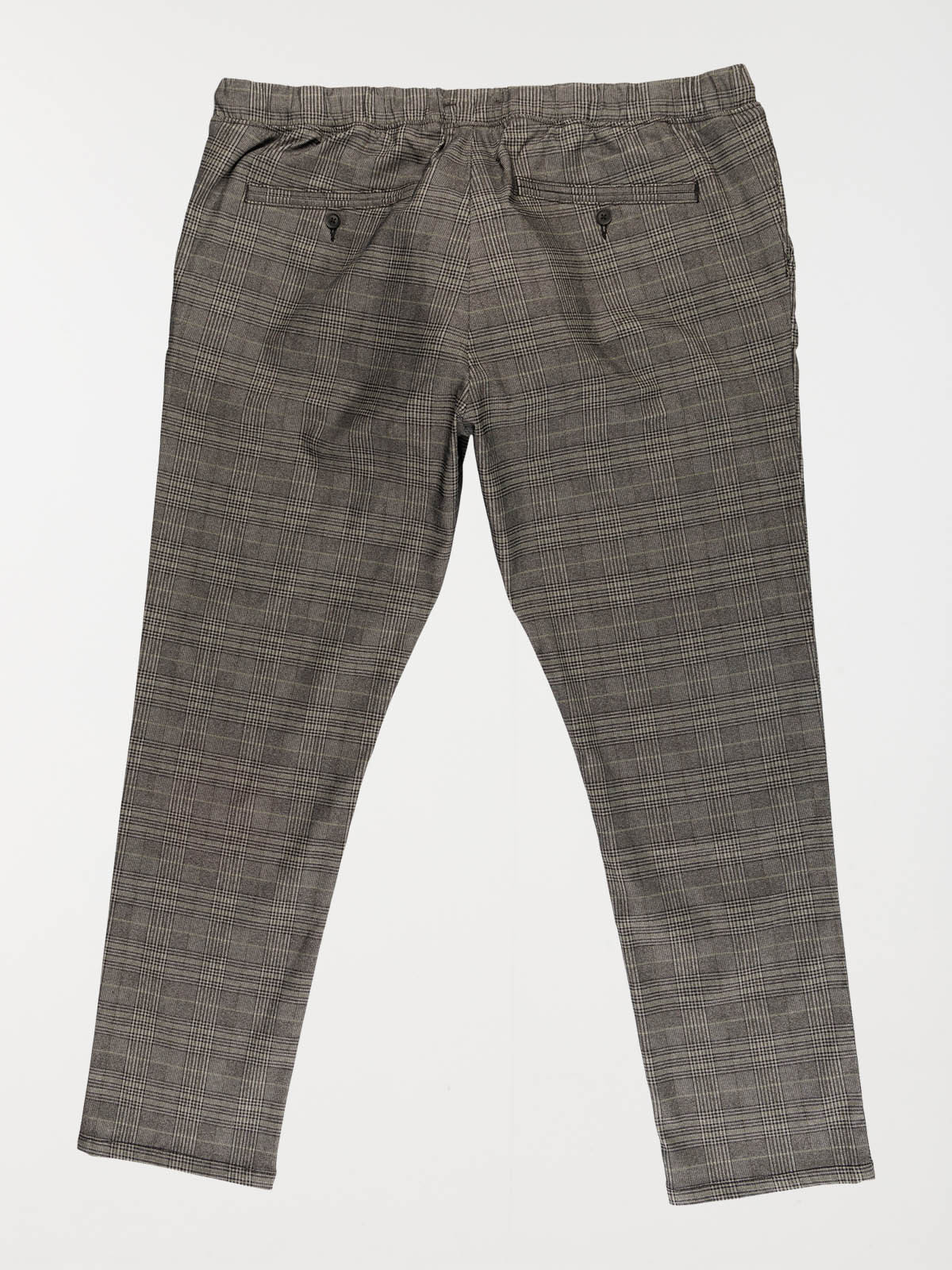 Pantalon gris homme carreaux best sale