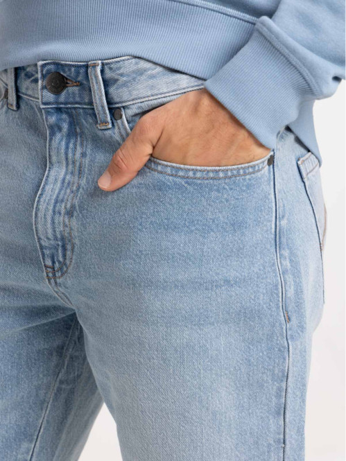 Jean coupe droite denim stone homme Jean coupe droite denim stone homme