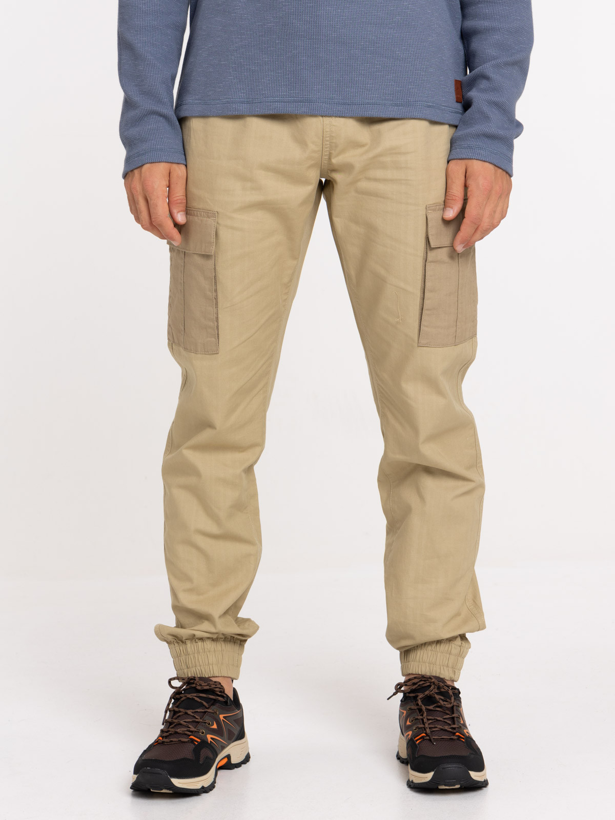 Pantalon cargo coloris acide homme
