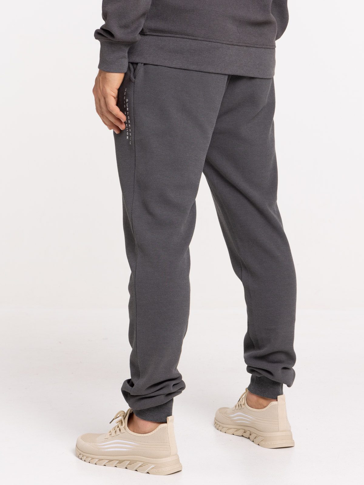 Pantalon jogging gris anthracite homme