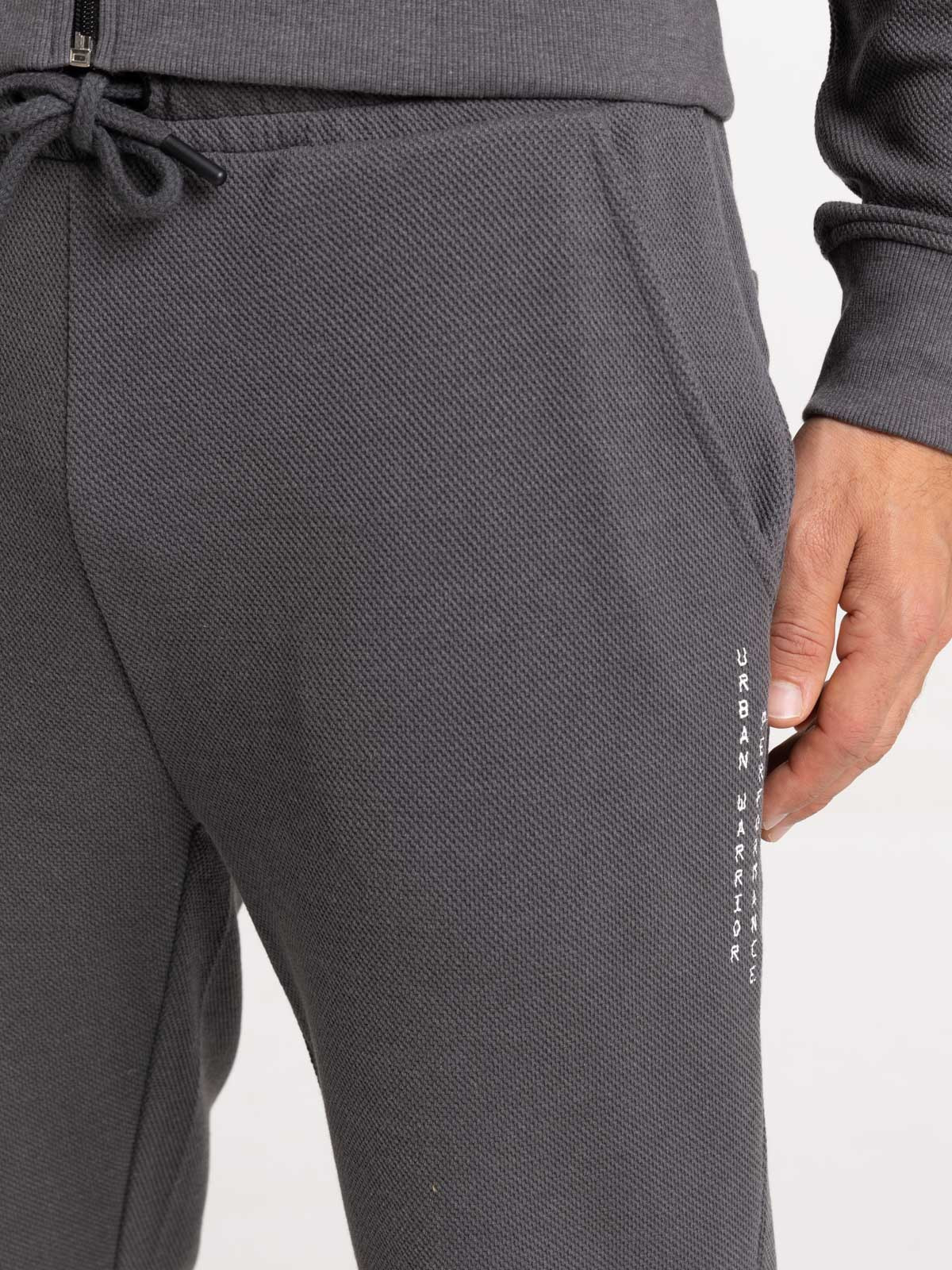 Pantalon jogging gris anthracite homme