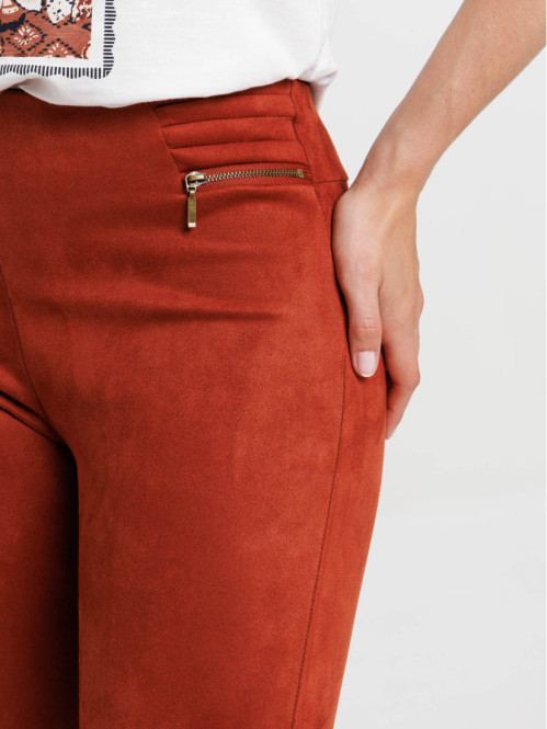 Legging suédine femme Legging suédine femme