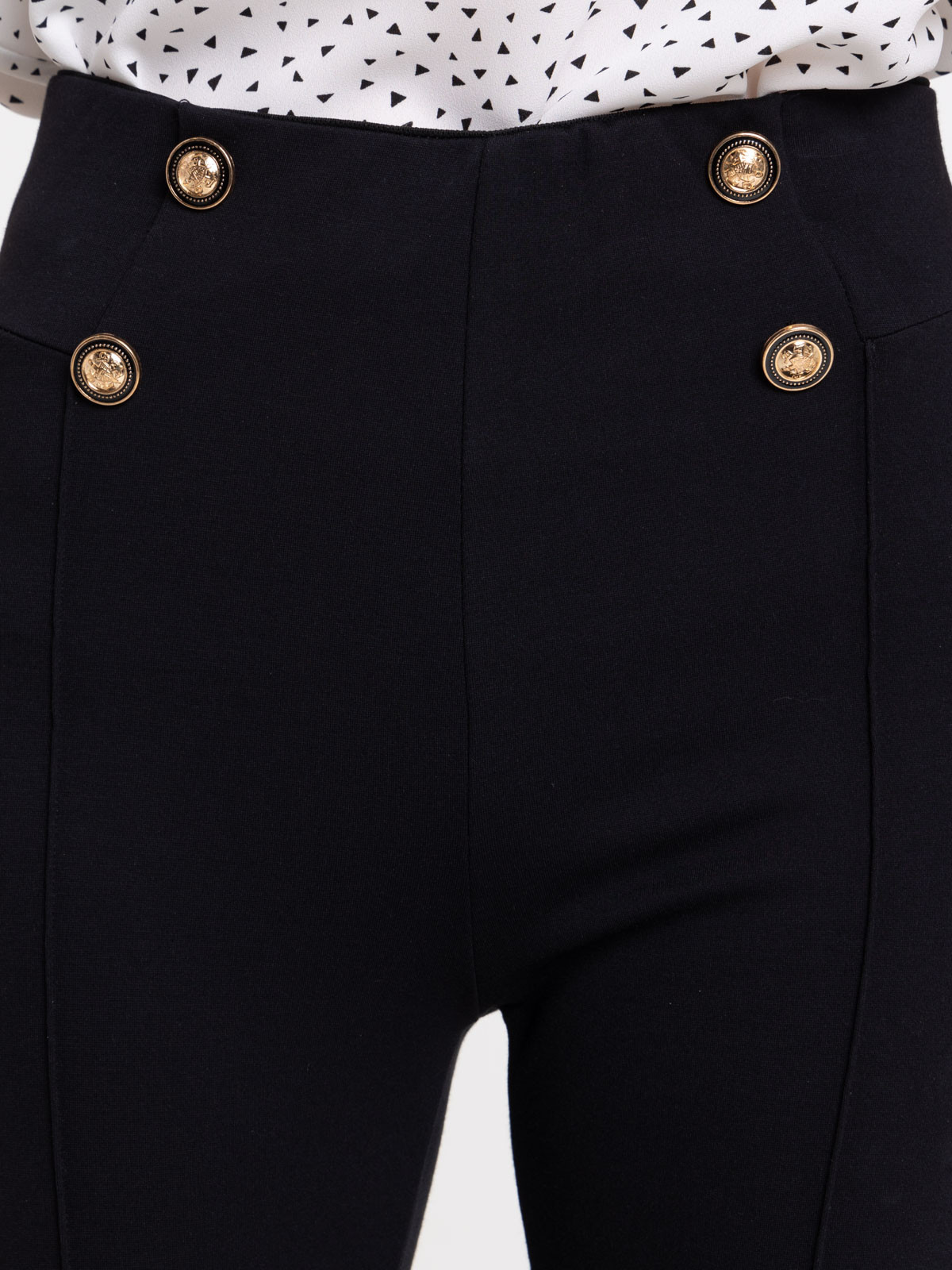 Legging milano noir femme