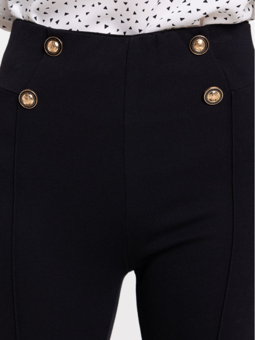 Legging milano noir femme