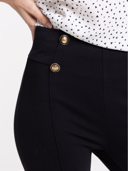 Legging milano noir femme