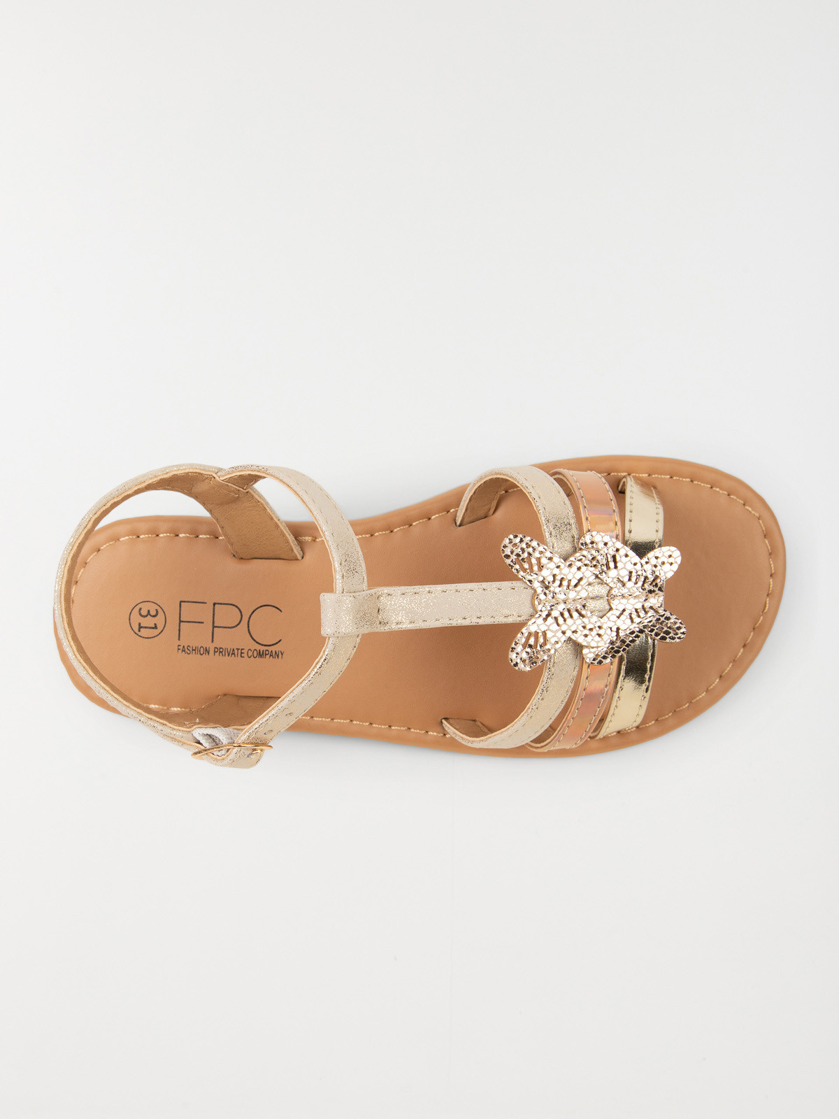 Nu-pieds fille papillons (31-35) Nu-pieds fille papillons (31-35)