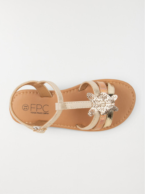 Nu-pieds fille papillons...