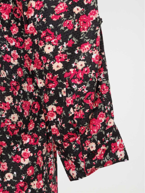 Robe chemise fleurie grande...