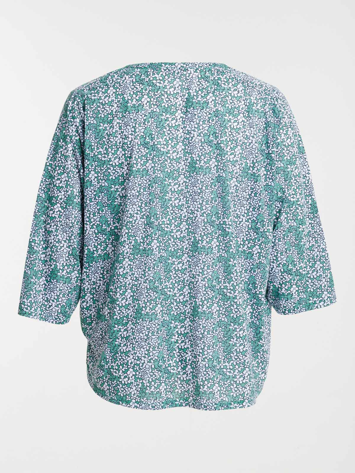T-shirt fleuri grande taille femme