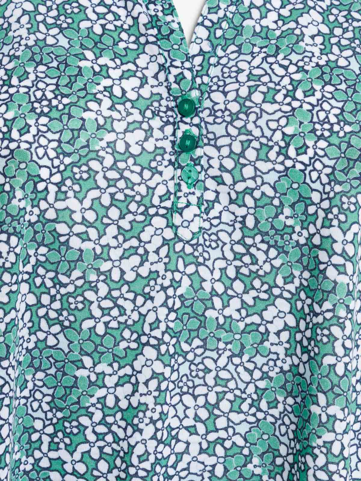 T-shirt fleuri grande taille femme