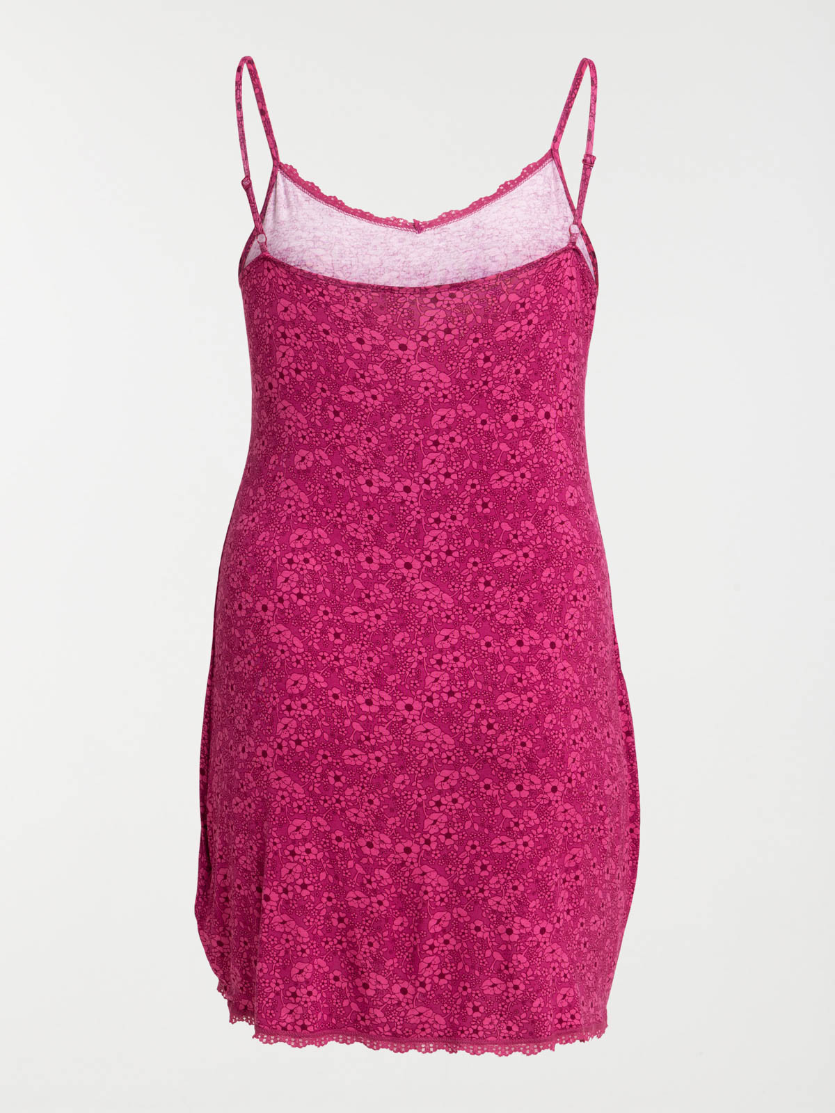 Nuisette fleurie grande taille femme Nuisette fleurie grande taille femme