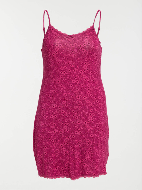 Nuisette fleurie grande taille femme