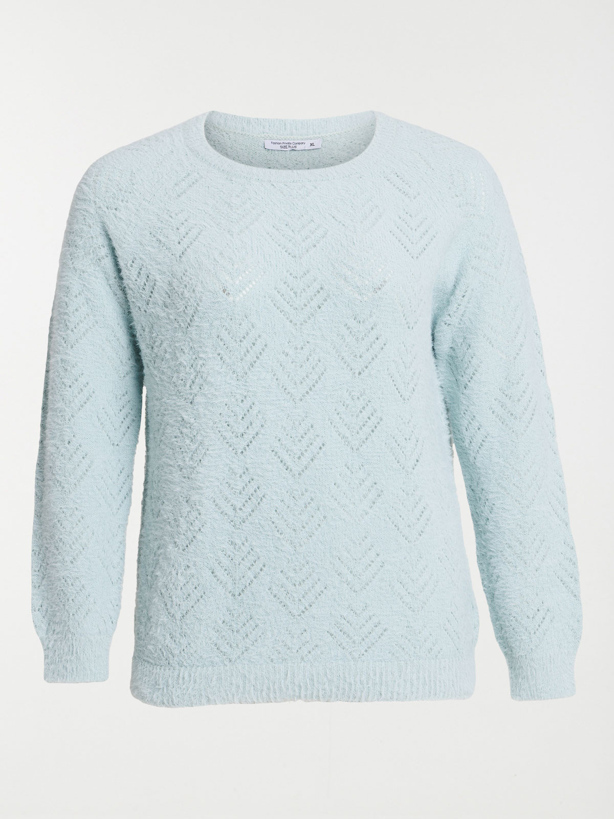 Pull amande grande taille femme