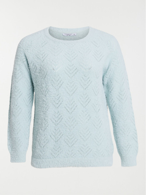 Pull amande grande taille femme
