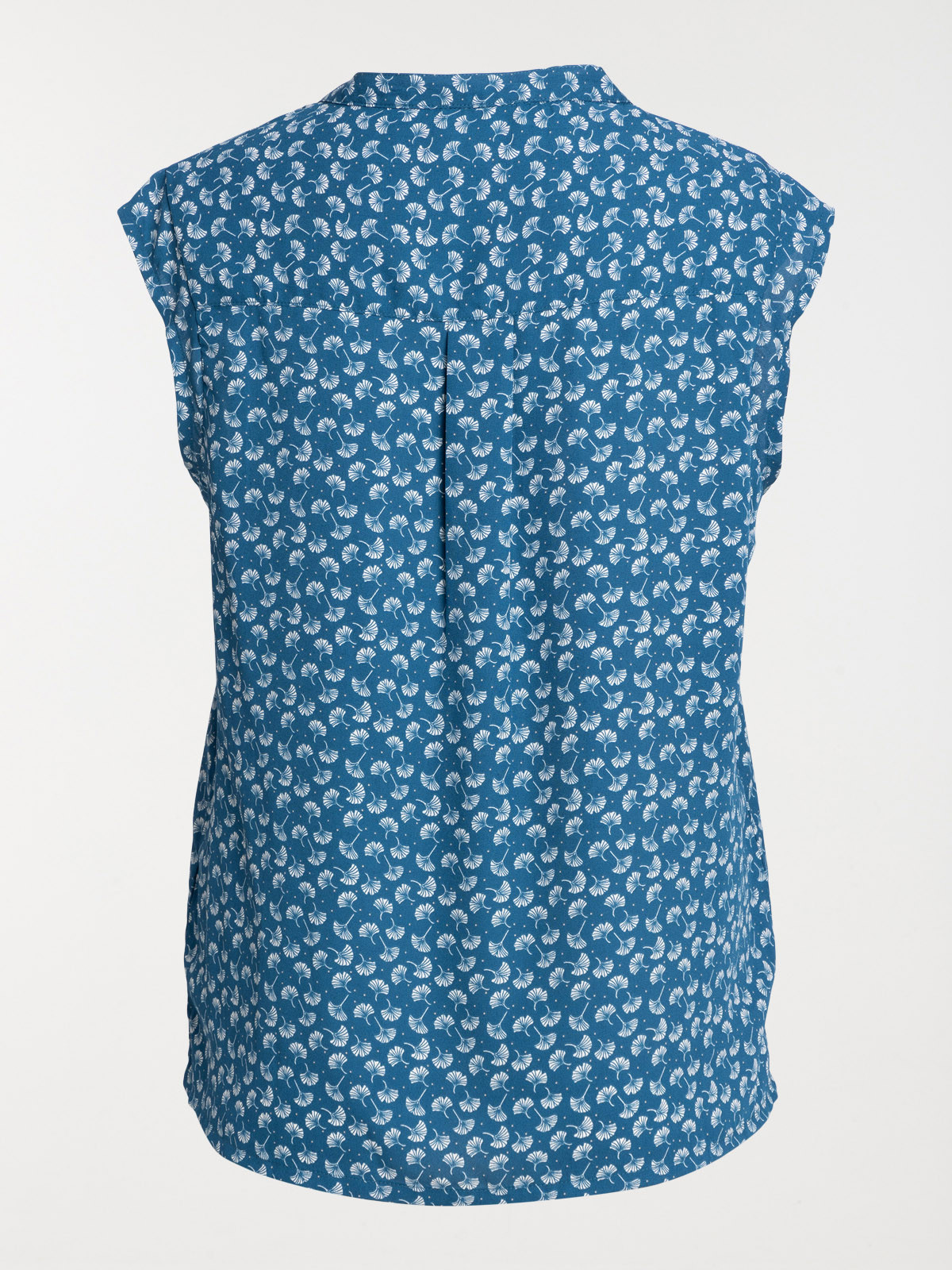 Chemise bleu paon grande taille femme Chemise bleu paon grande taille femme