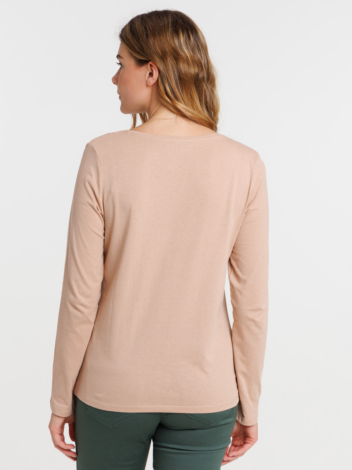 T-shirt sarrasin manches longues femme