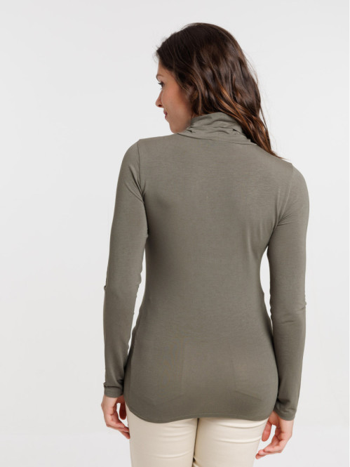 T-shirt col roulé urban...