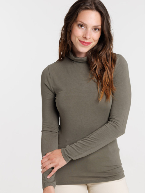 T-shirt col roulé urban...