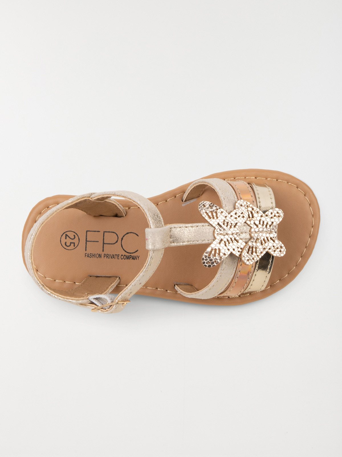 Nu-pieds fille papillons (24-30) Nu-pieds fille papillons (24-30)