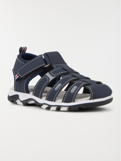 Nu-pieds garçon coloris navy (24-30) Nu-pieds garçon coloris navy (24-30)