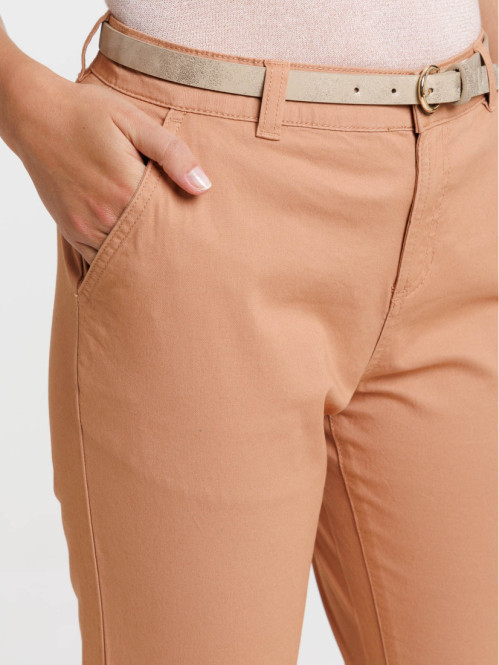 Pantalon chino coloris...