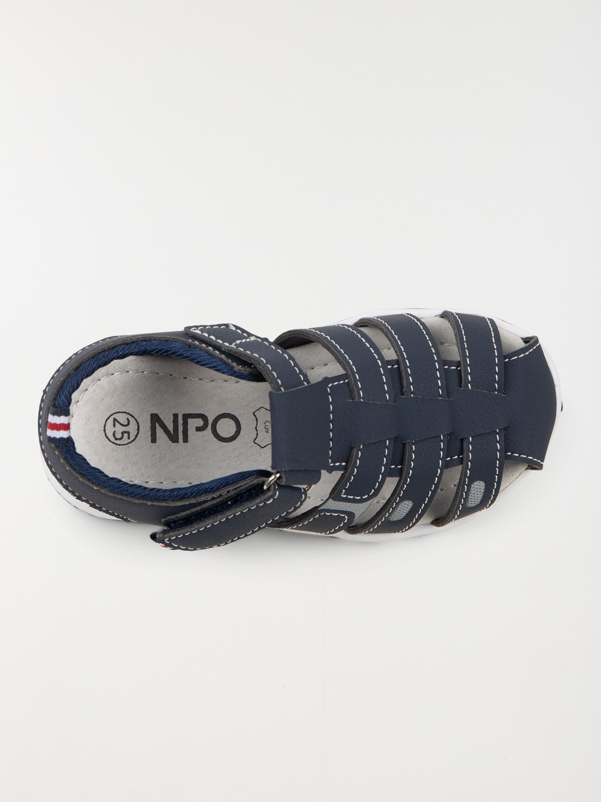 Nu-pieds garçon coloris navy (24-30) Nu-pieds garçon coloris navy (24-30)