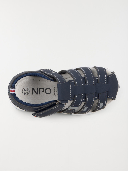 Nu-pieds garçon coloris navy (24-30) Nu-pieds garçon coloris navy (24-30)
