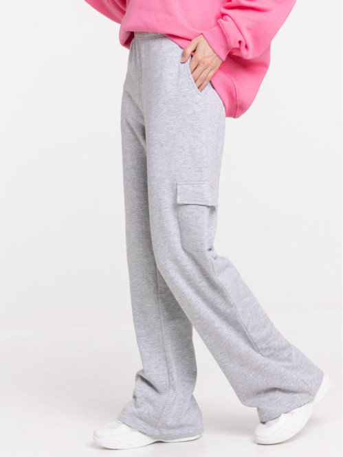 Pantalon cargo molleton femme Pantalon cargo molleton femme