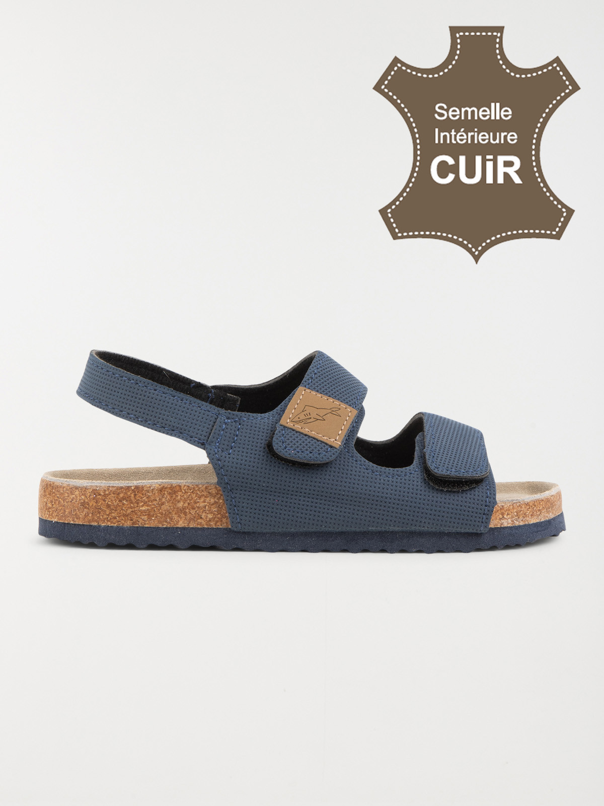Sandales brides scratchs garçon (24-30)