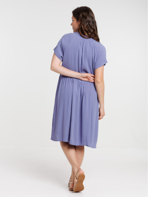 Robe sunset blue liens...