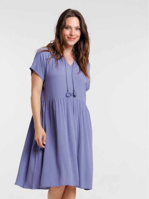 Robe sunset blue liens...