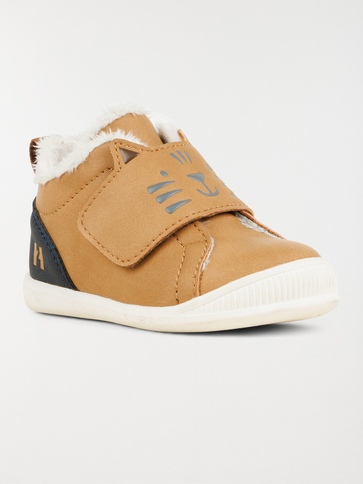 Bottillons scratch camel garçon (19-23)