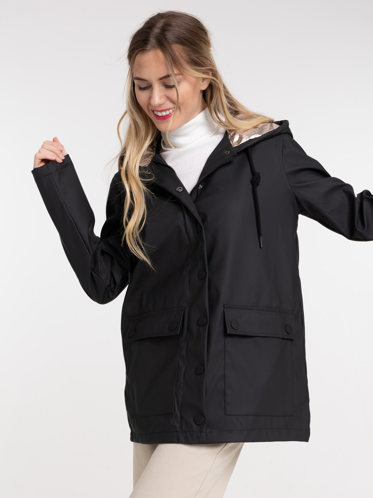 Ciré à capuche femme outlet