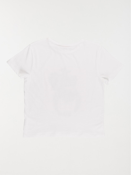 Tee-shirt Stitch blanc...