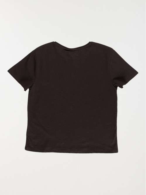 Tee-shirt Stitch gris fille...