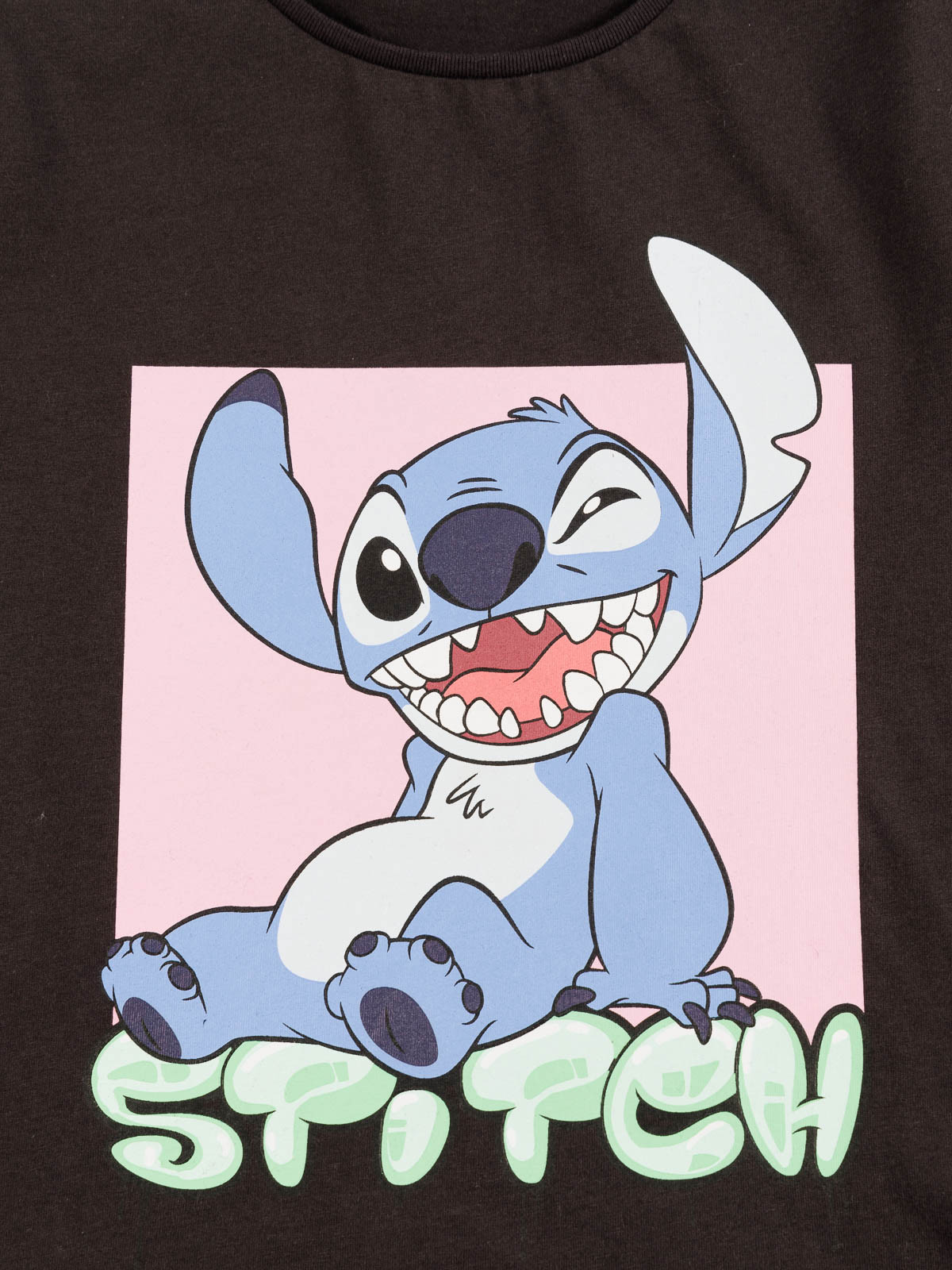 Tee shirt Stitch gris fille XXS M