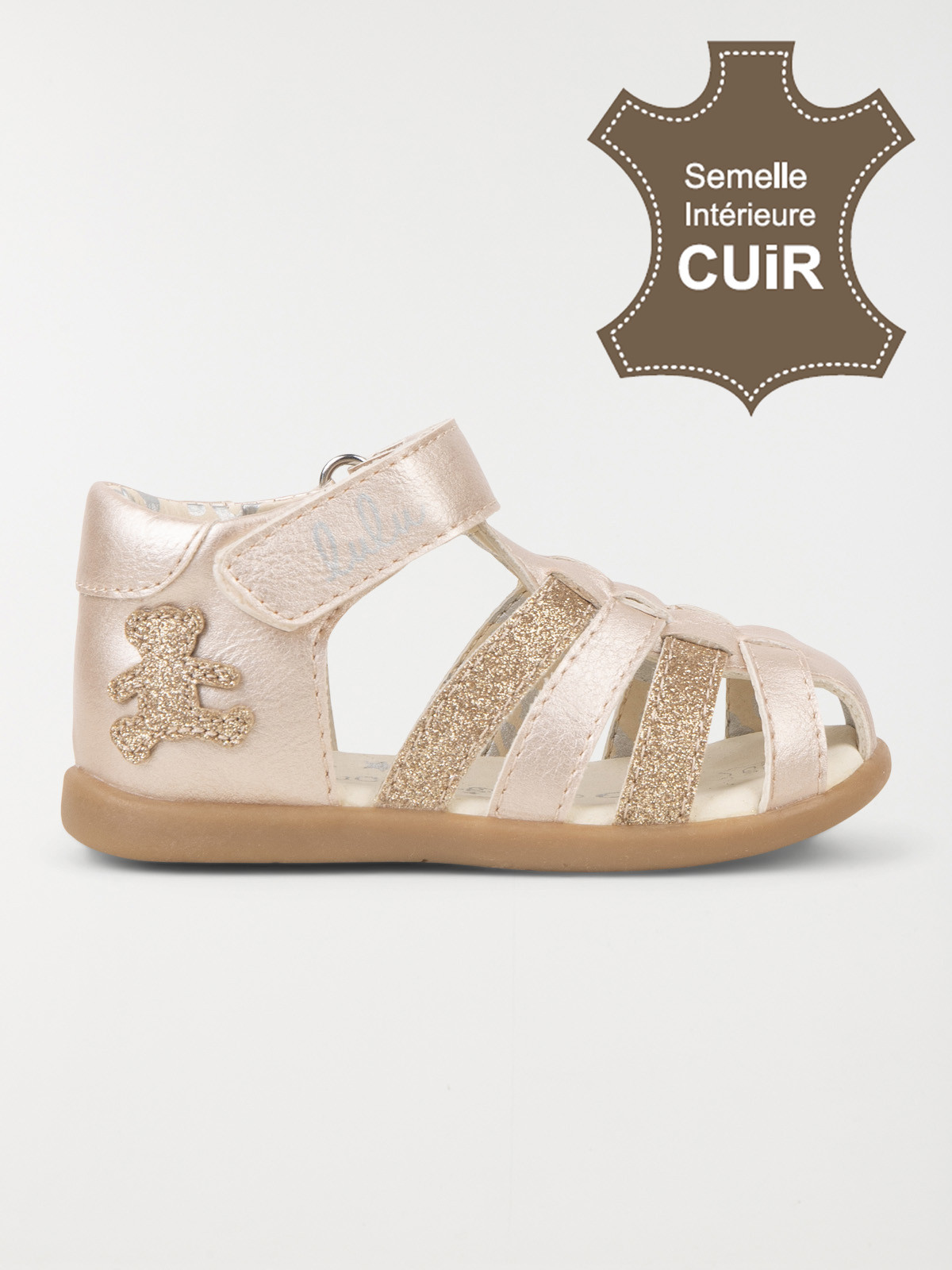 Pied-nu Lulu Castagnette fille (18-23)