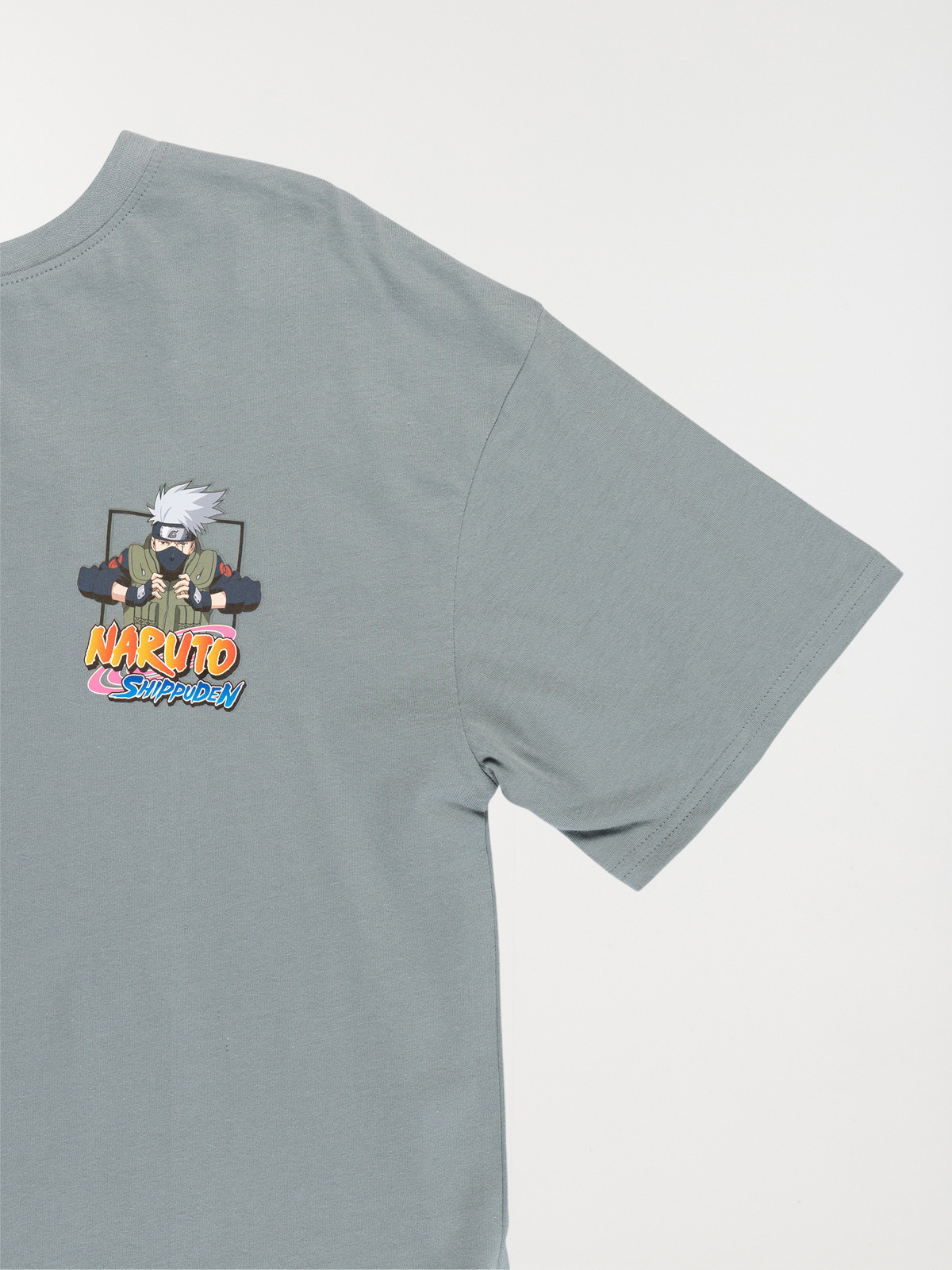 T-shirt Naruto Shippuden – Homme – Taille S – Blanc – Officiel – Neuf