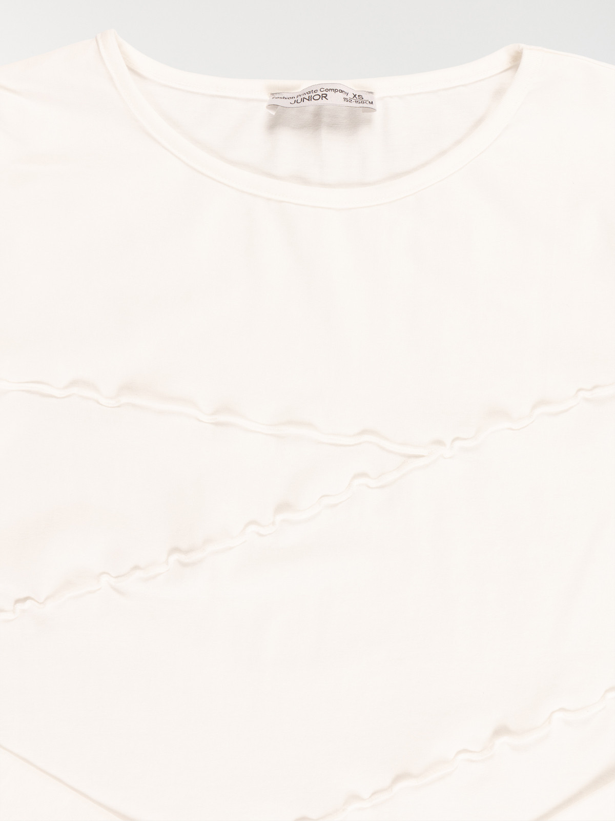 T-shirt fille écru (XXS-M) T-shirt fille écru (XXS-M)