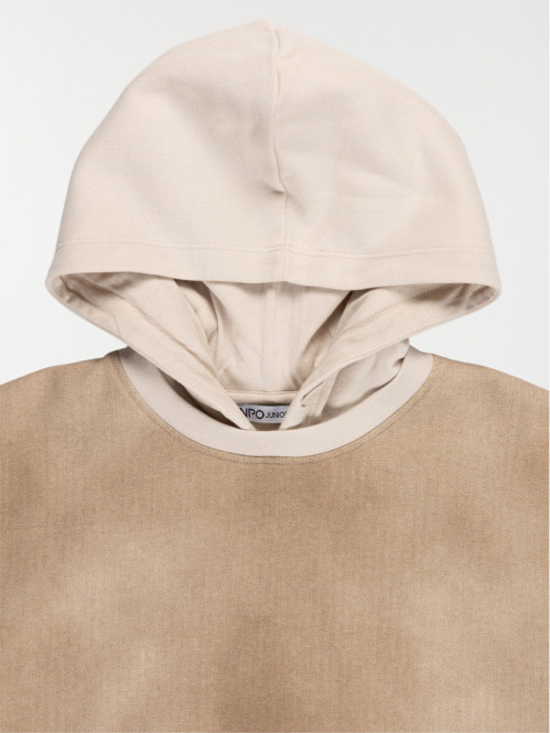 Sweat effet 2 en 1 garçon (XXS-M) Sweat effet 2 en 1 garçon (XXS-M)