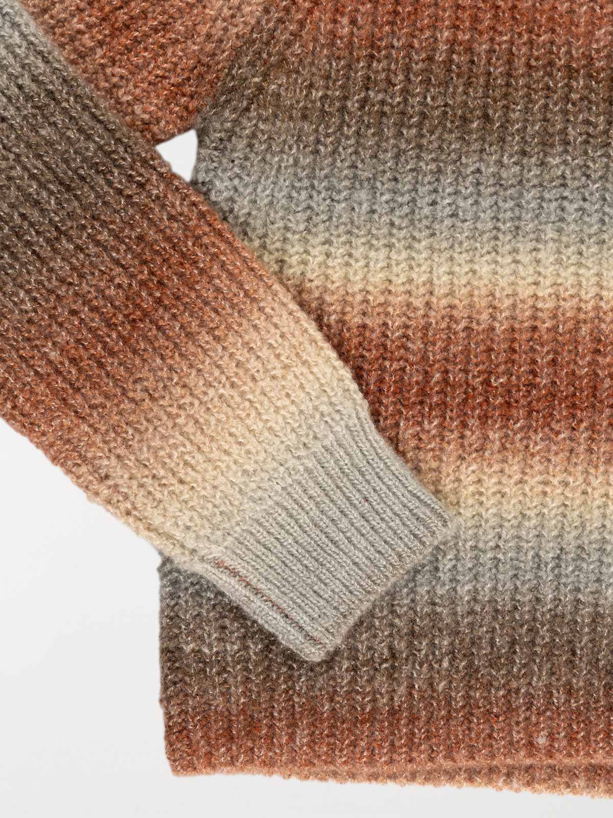 Pull col roulé multicolore fille (XXS-M) Pull col roulé multicolore fille (XXS-M)