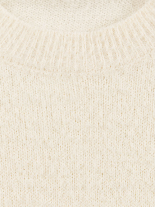 Pull col rond coquille fille (XXS-M) Pull col rond coquille fille (XXS-M)