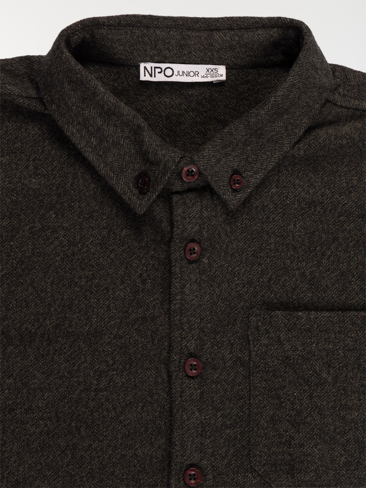 Chemise kaki garçon (XXS-M) Chemise kaki garçon (XXS-M)